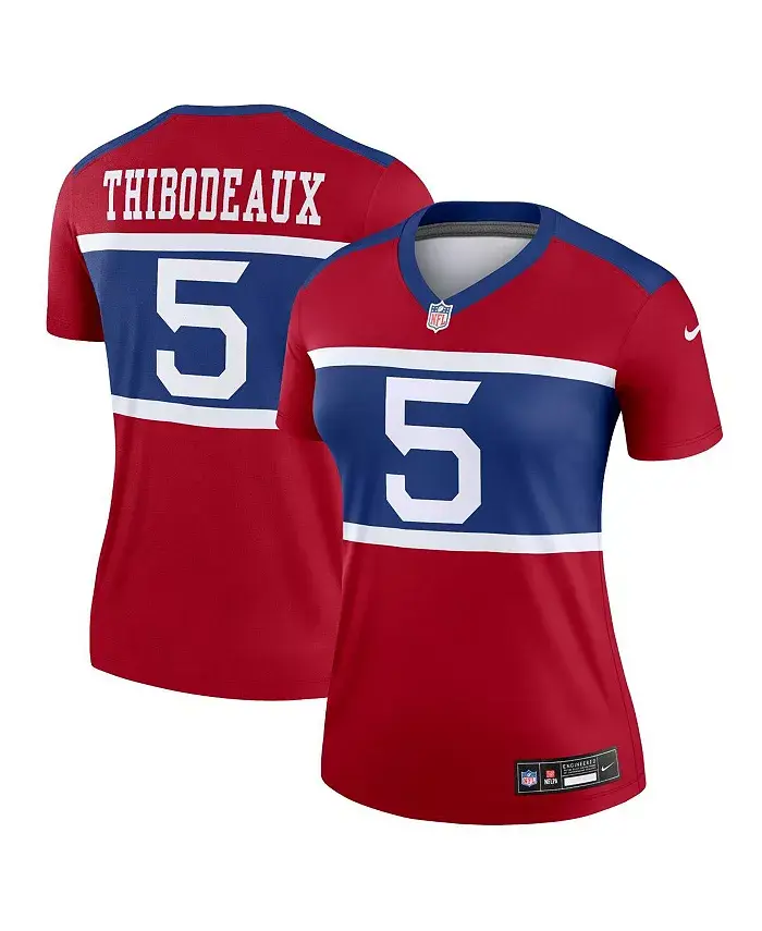 Женская команда Kayvon Thibodeaux Red New York Giants, альтернативный легендарный игрок, топ-лист Nike
Женская команда Kayvon Thibodeaux Red New York Giants, альтернативный легендарный игрок, топ-лист Nike