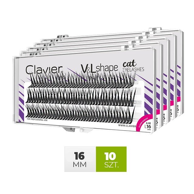 Ресницы V&L Shape, кошачий изгиб ресниц L Clavier, для макияжа, 16 мм, упаковка 10 шт.
Ресницы V&L Shape, кошачий изгиб ресниц L Clavier, для макияжа, 16 мм, упаковка 10 шт.