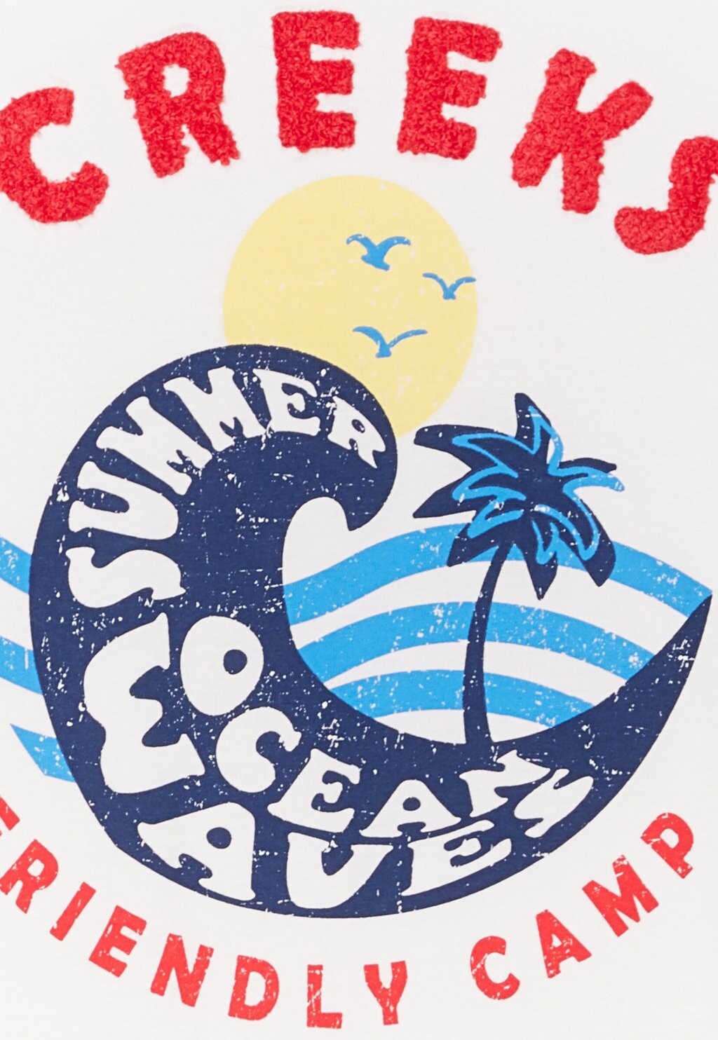 Принт на футболке American Inspiration Fashion Cool Easy Mit Kurzen Ärmeln Creeks, белый
Принт на футболке American Inspiration Fashion Cool Easy Mit Kurzen Ärmeln Creeks, белый