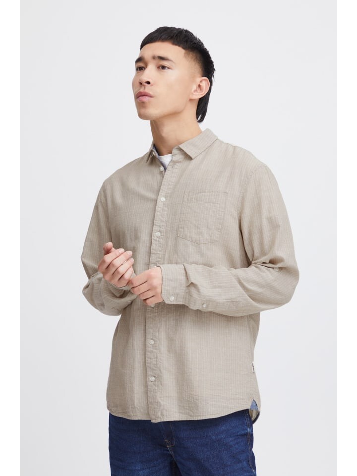 Рубашка с длинным рукавом BLEND, бежевый
Рубашка с длинным рукавом BLEND, бежевый