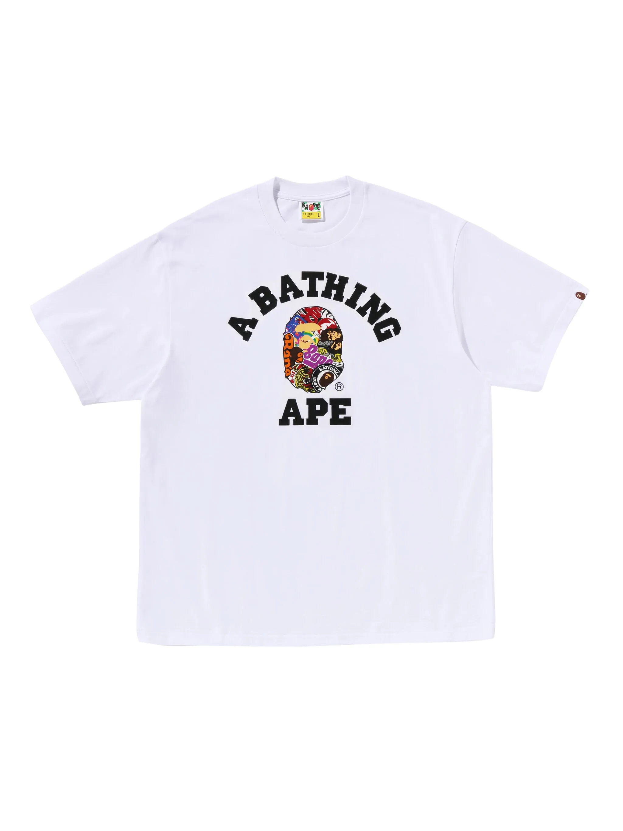 Футболка с графичным принтом A Bathing Ape, белый
Футболка с графичным принтом A Bathing Ape, белый