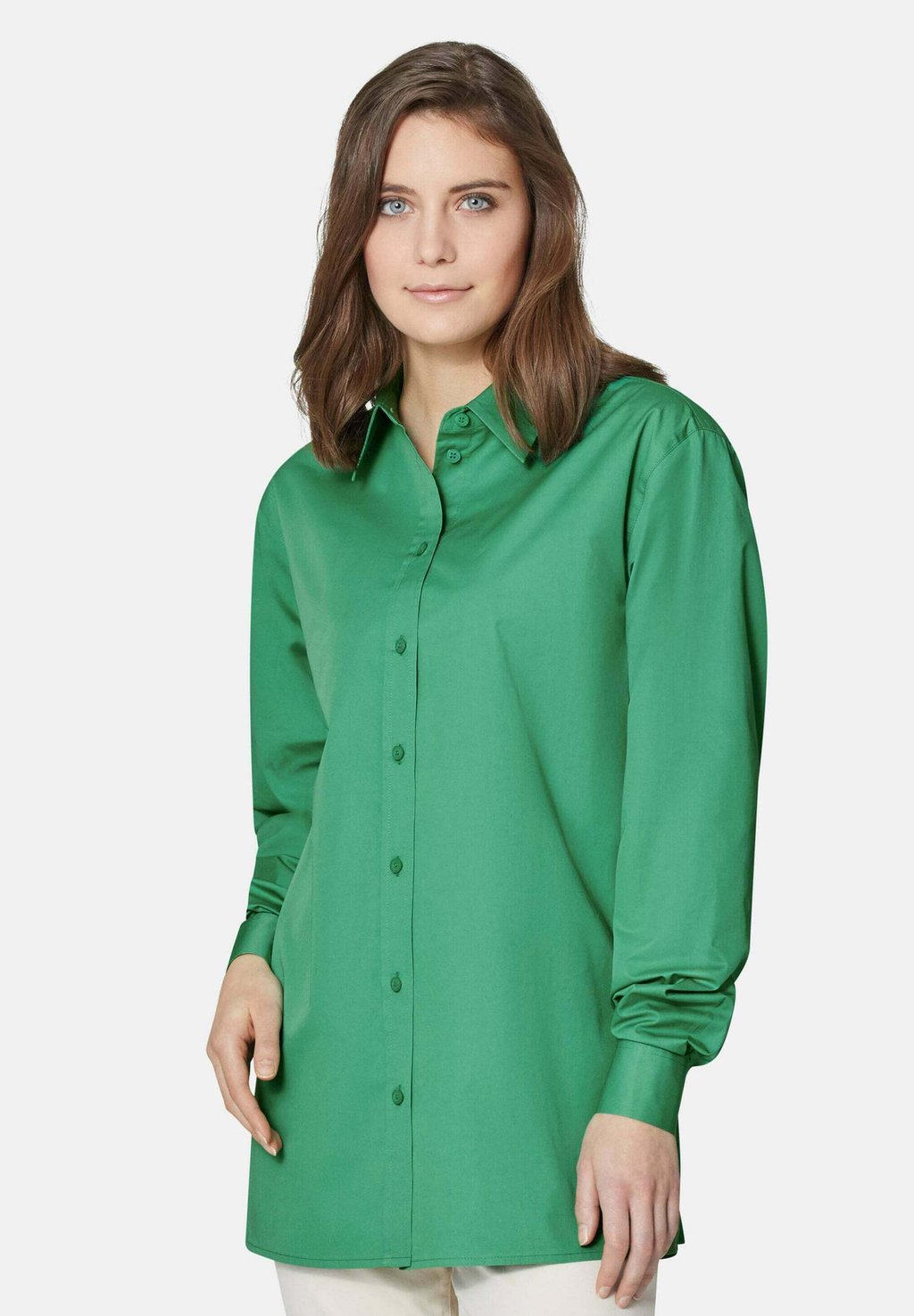 Блузка на пуговицах MADELEINE, зеленый
Блузка на пуговицах MADELEINE, зеленый