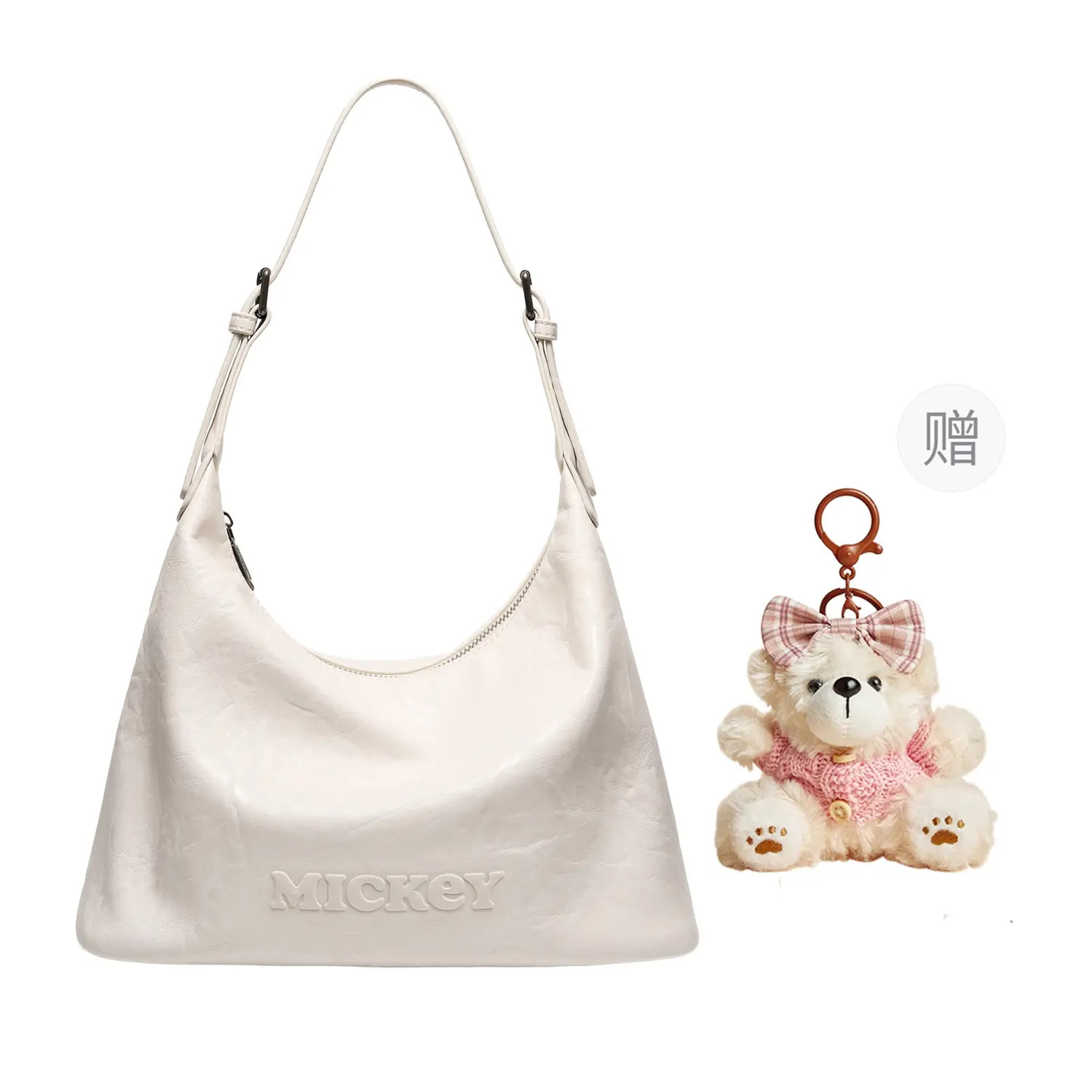 Disney Микки ПУ наплечная сумка обычная женская кремовая, Cream White-Baking Bear
Disney Микки ПУ наплечная сумка обычная женская кремовая, Cream White-Baking Bear