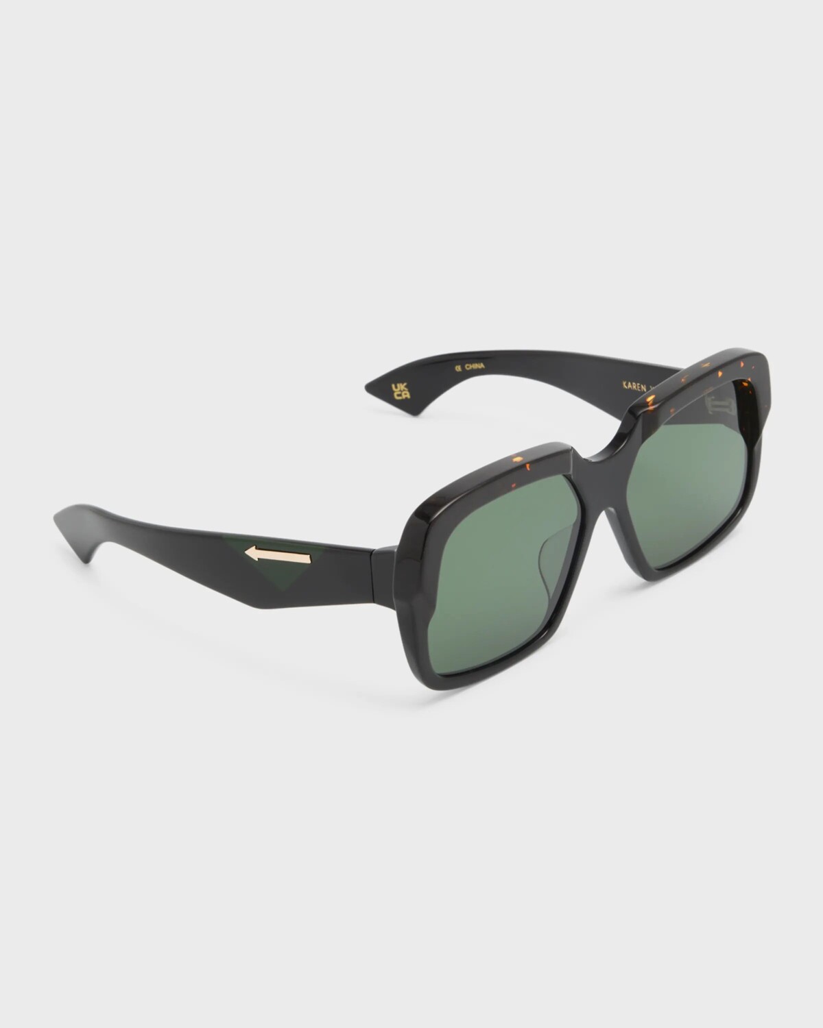Квадратные солнцезащитные очки с логотипом из ацетата Karen Walker, цвет Black Tort
Квадратные солнцезащитные очки с логотипом из ацетата Karen Walker, цвет Black Tort