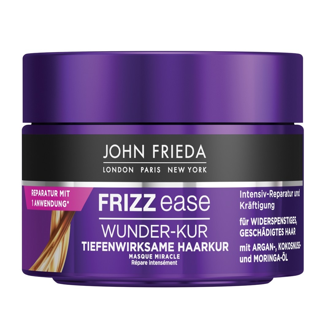 Маска для волос frizz ease wunder-kur John Frieda, объем 250 мл
Маска для волос frizz ease wunder-kur John Frieda, объем 250 мл