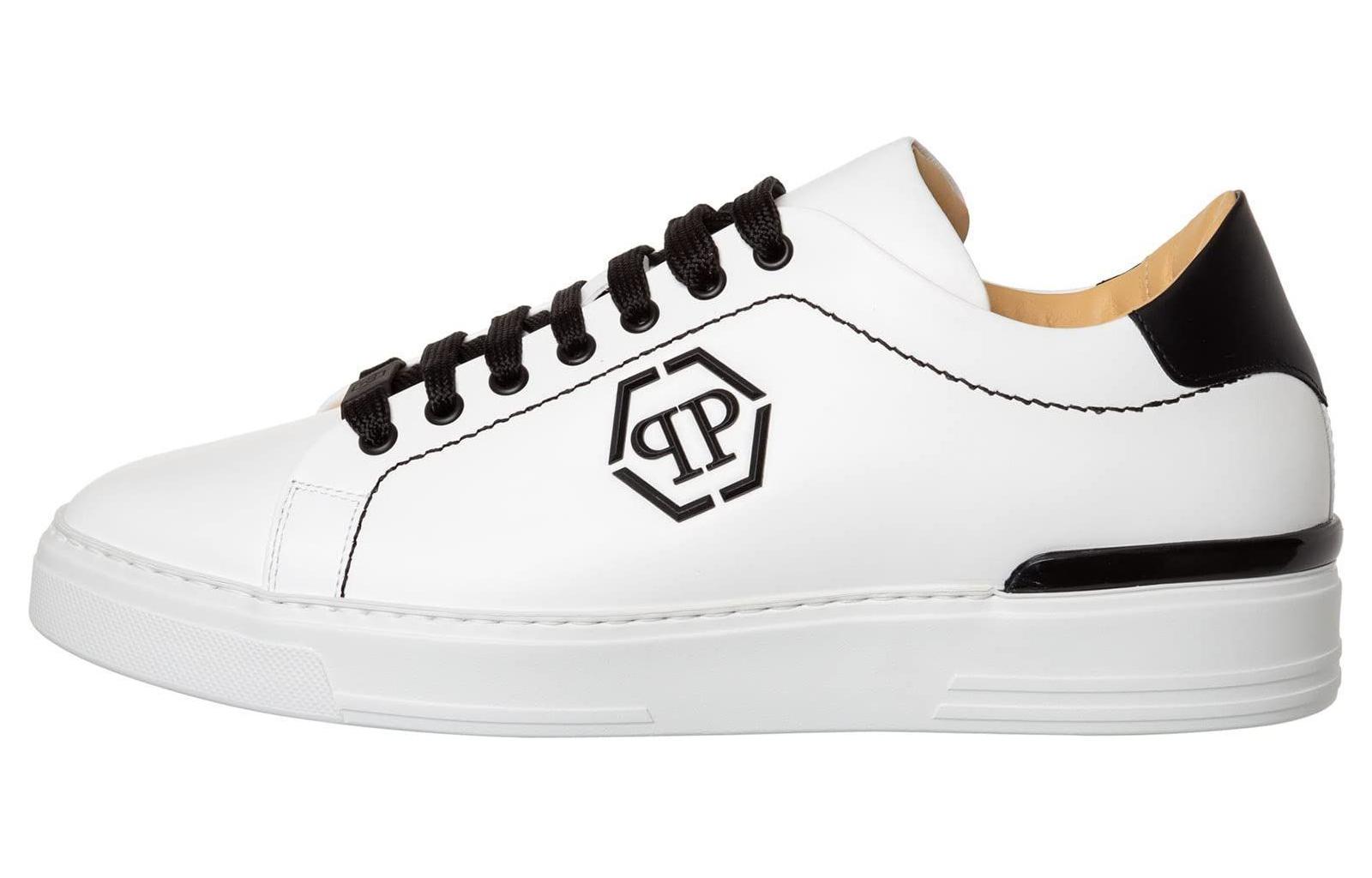 Низкие стильные скейтерские кроссовки мужские бело-черные PHILIPP PLEIN
Низкие стильные скейтерские кроссовки мужские бело-черные PHILIPP PLEIN