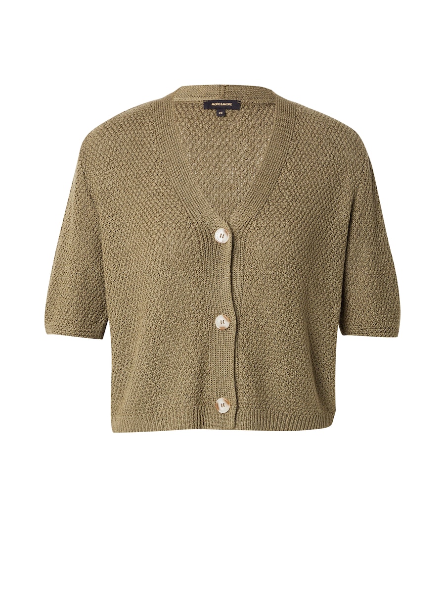 Вязаный кардиган MORE & MORE, оливковый
Вязаный кардиган MORE & MORE, оливковый