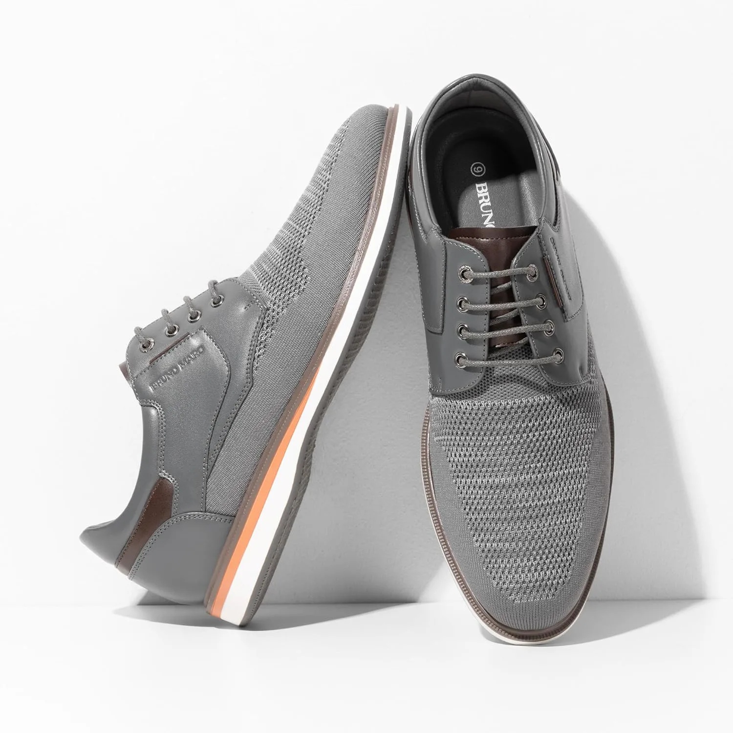Мужские повседневные туфли Bruno Marc с сеткой, дышащие оксфорды-кроссовки, серый
Мужские повседневные туфли Bruno Marc с сеткой, дышащие оксфорды-кроссовки, серый