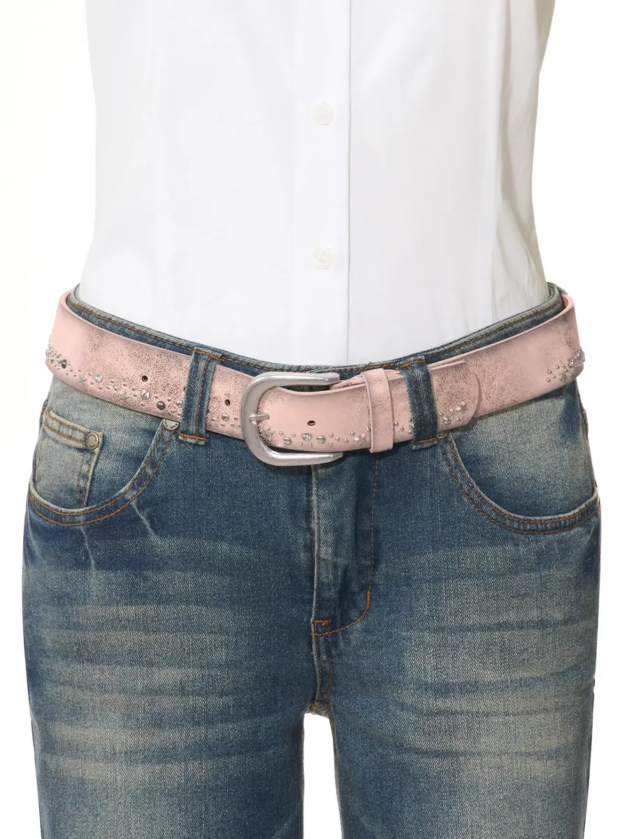 Кожаный ремень Heine, серебристый
Кожаный ремень Heine, серебристый