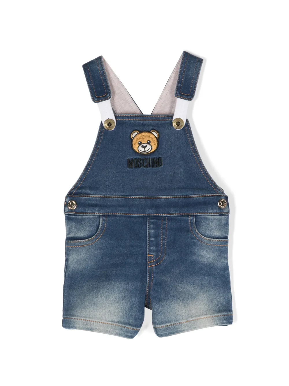 Джинсовый комбинезон Teddy Bear Moschino Kids, синий
Джинсовый комбинезон Teddy Bear Moschino Kids, синий