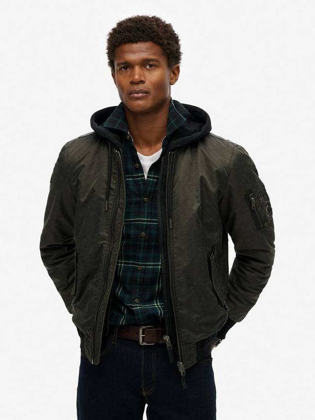 Военная куртка-бомбер MA1 Superdry, Washed Dark Green
Военная куртка-бомбер MA1 Superdry, Washed Dark Green