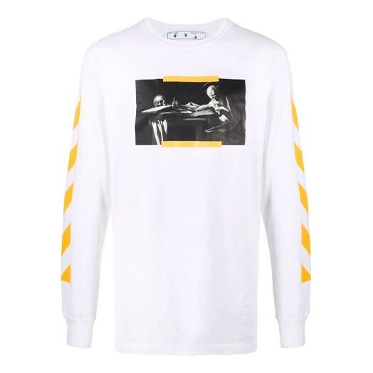 Футболка men's fw21 caravaggio painting long sleeves white t-shirt Off-White, белый
Футболка men's fw21 caravaggio painting long sleeves white t-shirt Off-White, белый