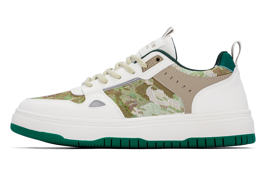 RENBEN Баланс Лоу топ скейтборд обувь мужские белый зеленый, цвет White Green
RENBEN Баланс Лоу топ скейтборд обувь мужские белый зеленый, цвет White Green