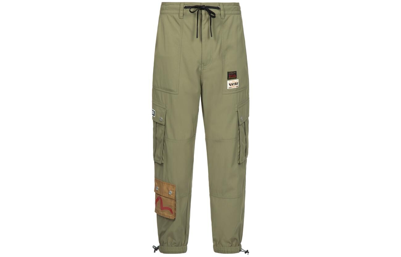 Трикотажные спортивные штаны мужские торфяной мох/лось Evisu, цвет Peatmoss/Elk