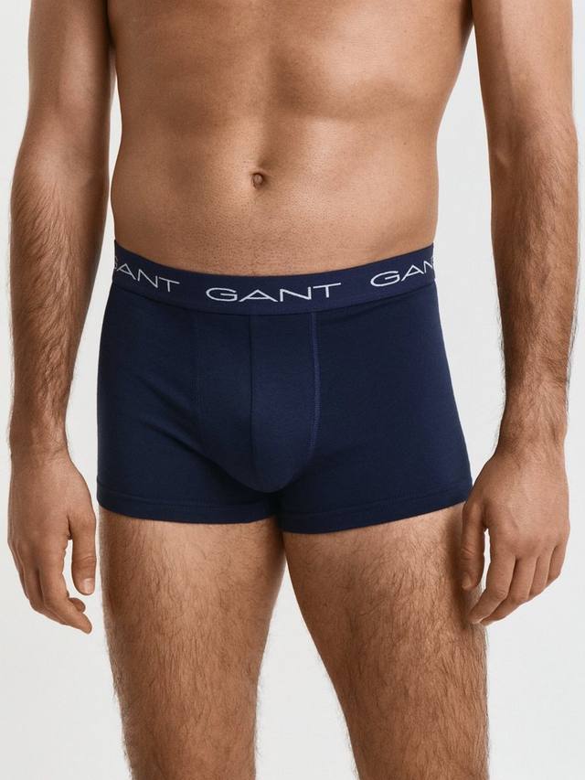 Плавки с эластичным хлопчатобумажным поясом с логотипом GANT, цвет Marine
Плавки с эластичным хлопчатобумажным поясом с логотипом GANT, цвет Marine