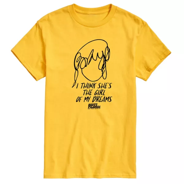 Мужская футболка с графическим принтом «Скотт Пилигрим против мира мечты» Licensed Character, желтый
Мужская футболка с графическим принтом «Скотт Пилигрим против мира мечты» Licensed Character, желтый