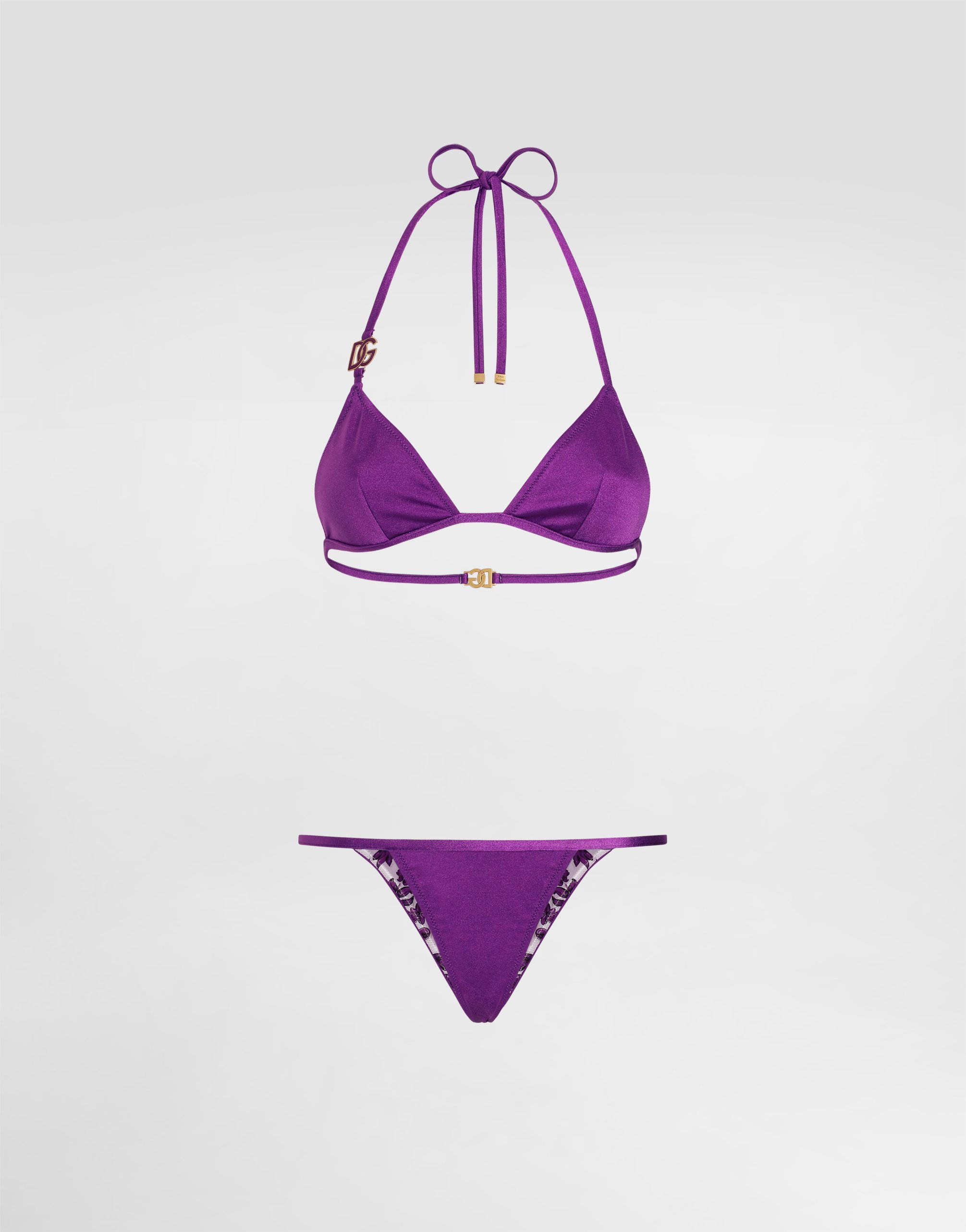 Треугольный бикини Dolce & Gabbana, фиолетовый
Треугольный бикини Dolce & Gabbana, фиолетовый