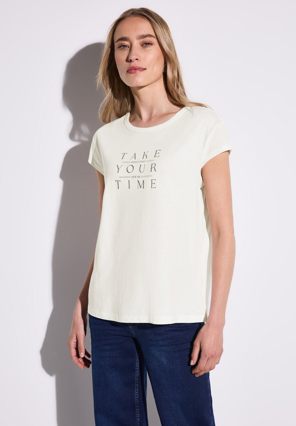 Футболка с принтом MIT WORDING Street One, кремовый
Футболка с принтом MIT WORDING Street One, кремовый