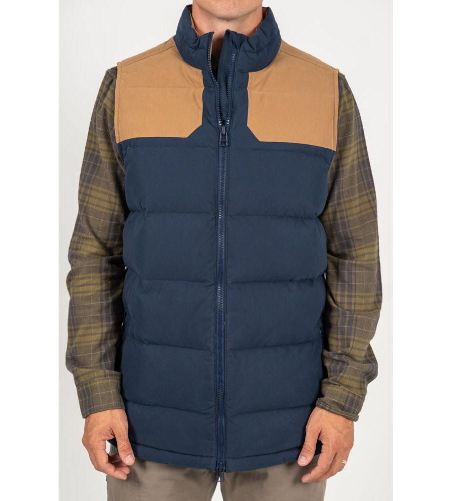 Мужской пуховый жилет Ryker Peak Mountain Khakis, Crater navy
Мужской пуховый жилет Ryker Peak Mountain Khakis, Crater navy