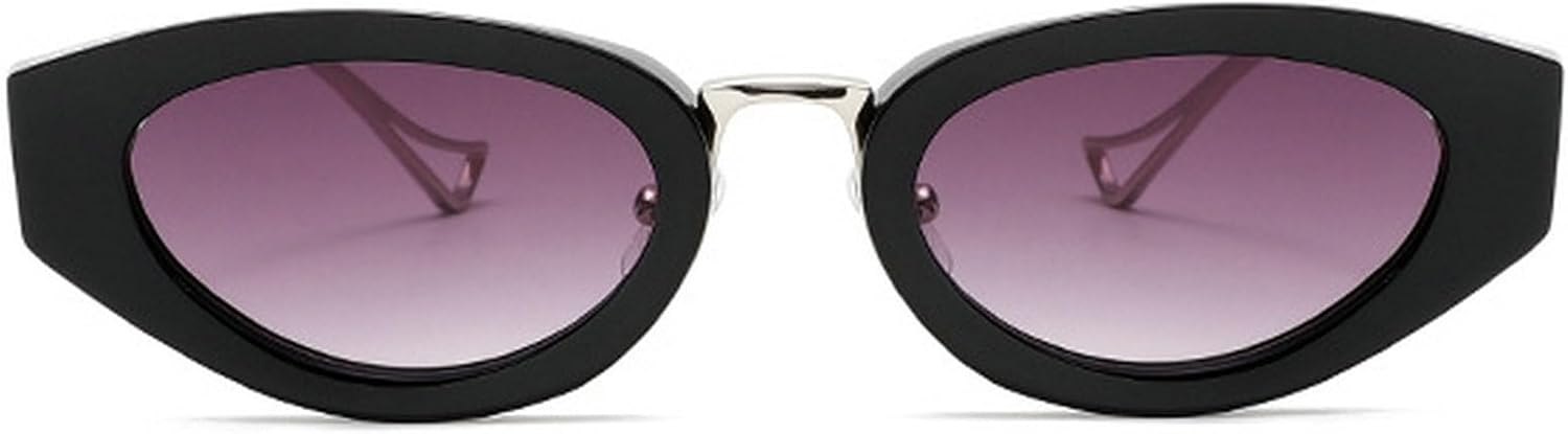 Женские солнцезащитные очки в овальной оправе «кошачий глаз» в стиле панк, роскошные ретро-очки с металлическим покрытием, классические модные очки для женщин (2025 год) mincl, Gray
Женские солнцезащитные очки в овальной оправе «кошачий глаз» в стиле панк, роскошные ретро-очки с металлическим покрытием, классические модные очки для женщин (2025 год) mincl, Gray