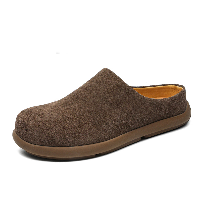 MODENGPAN Унисекс тапочки с закрытым носком коричневые, цвет Brown
MODENGPAN Унисекс тапочки с закрытым носком коричневые, цвет Brown