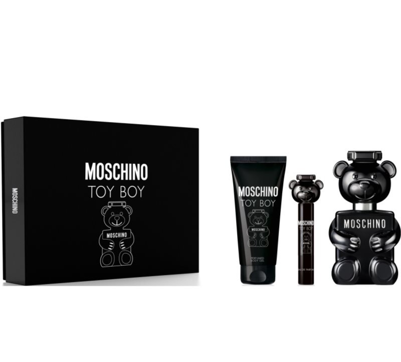 Набор косметики Moschino Toy Boy, 3 предмета. 
Набор косметики Moschino Toy Boy, 3 предмета.