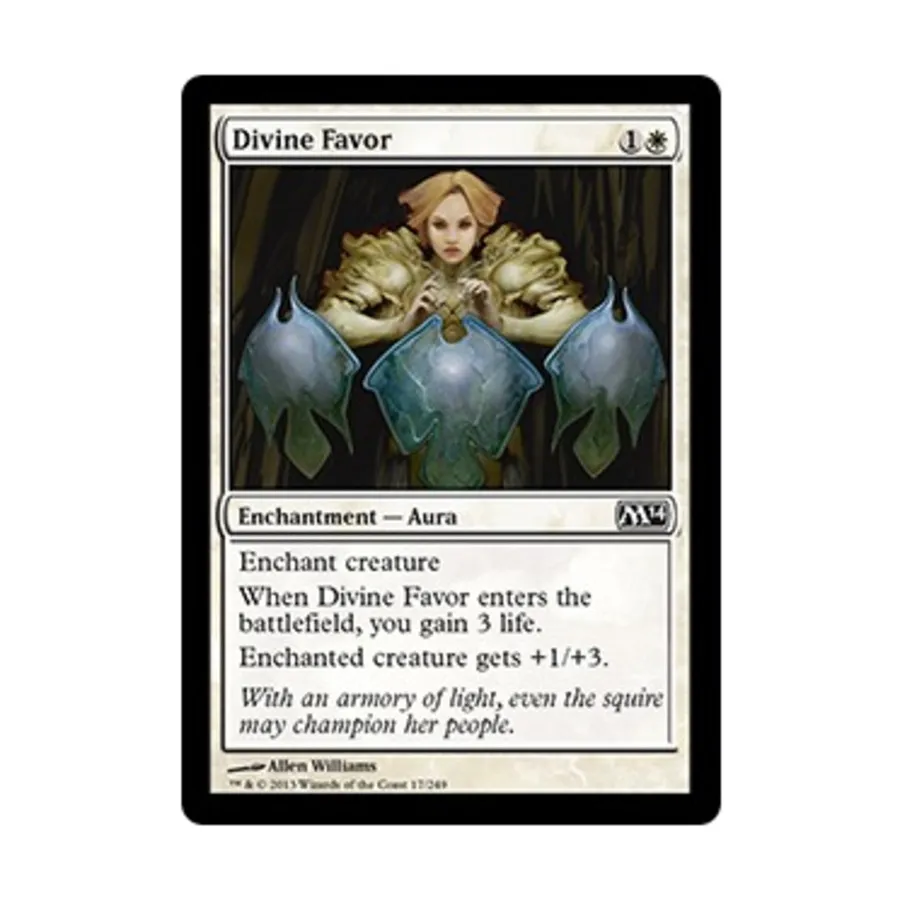 CCG Божественная милость (клавиша С), MTG - Magic 2014
CCG Божественная милость (клавиша С), MTG - Magic 2014