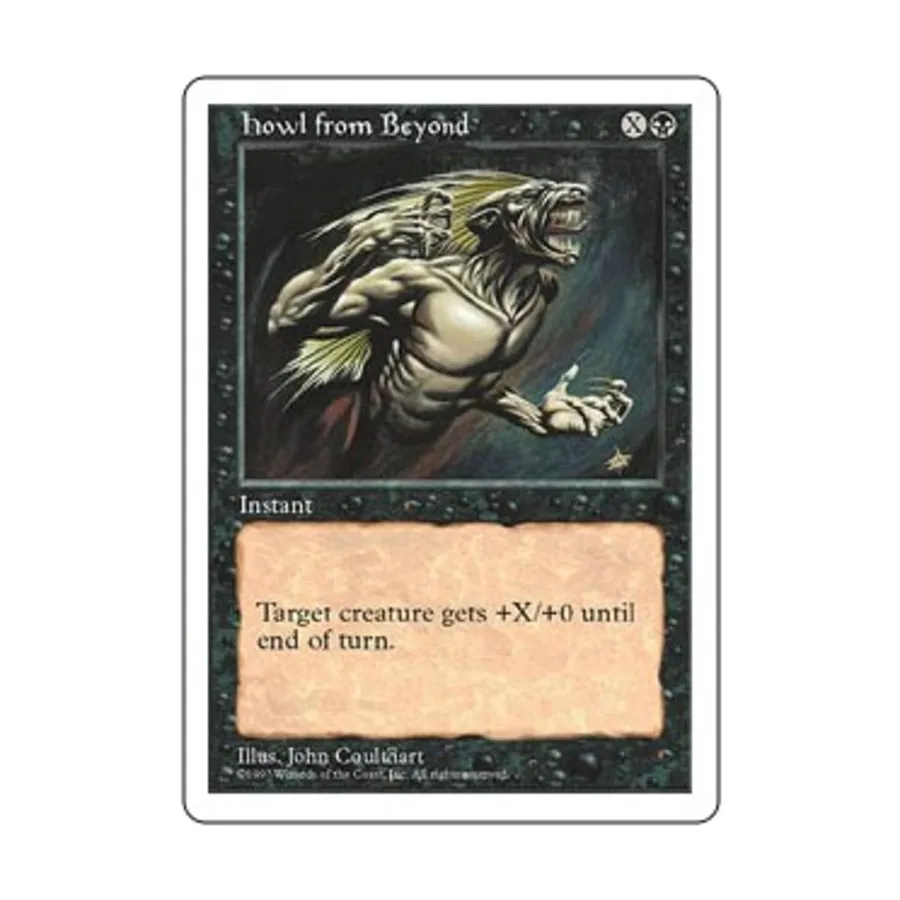 CCG Вой из-за пределов (С), MTG - 5th Edition
CCG Вой из-за пределов (С), MTG - 5th Edition