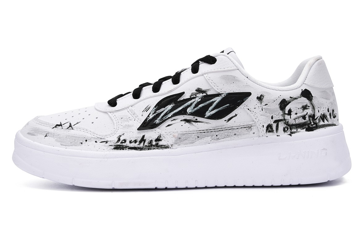 LINING Кроссовки для скейтборда Pontoon Boats, водонепроницаемые, износостойкие, нескользящие, с низким верхом, мужские, белые, черные
LINING Кроссовки для скейтборда Pontoon Boats, водонепроницаемые, износостойкие, нескользящие, с низким верхом, мужские, белые, черные