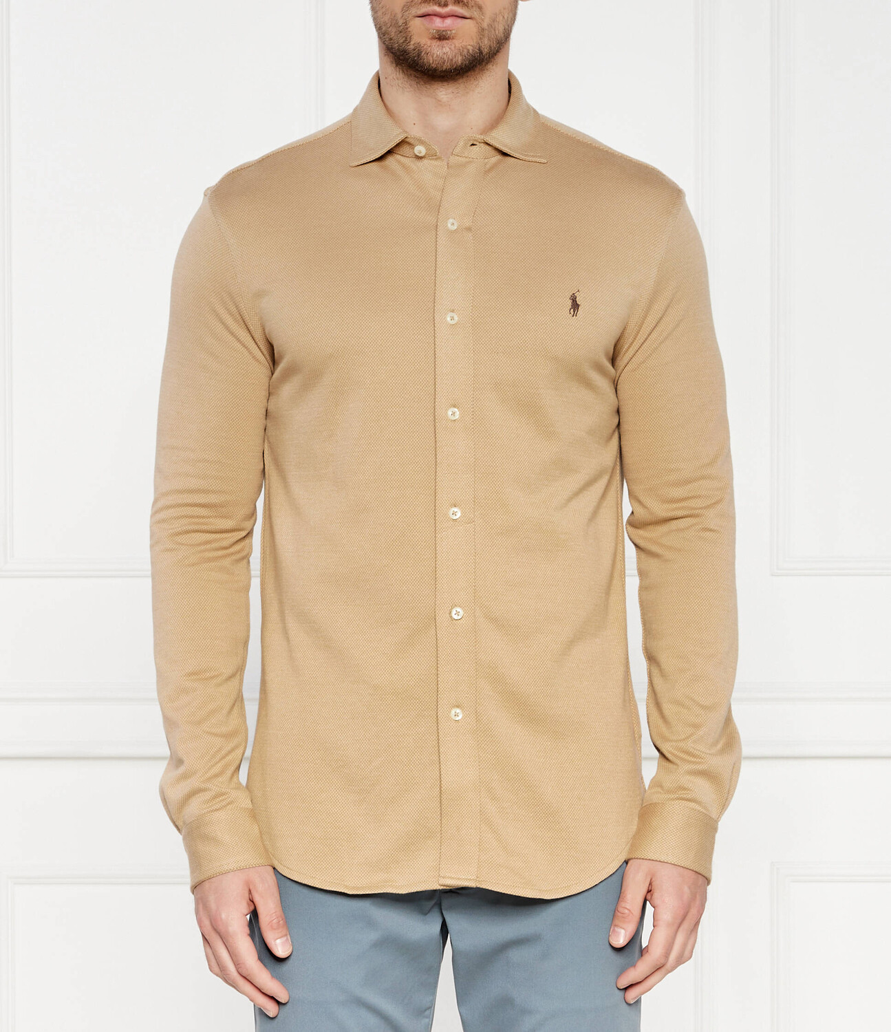 Рубашка POLO RALPH LAUREN Regular Fit, коричневый 
Рубашка POLO RALPH LAUREN Regular Fit, коричневый