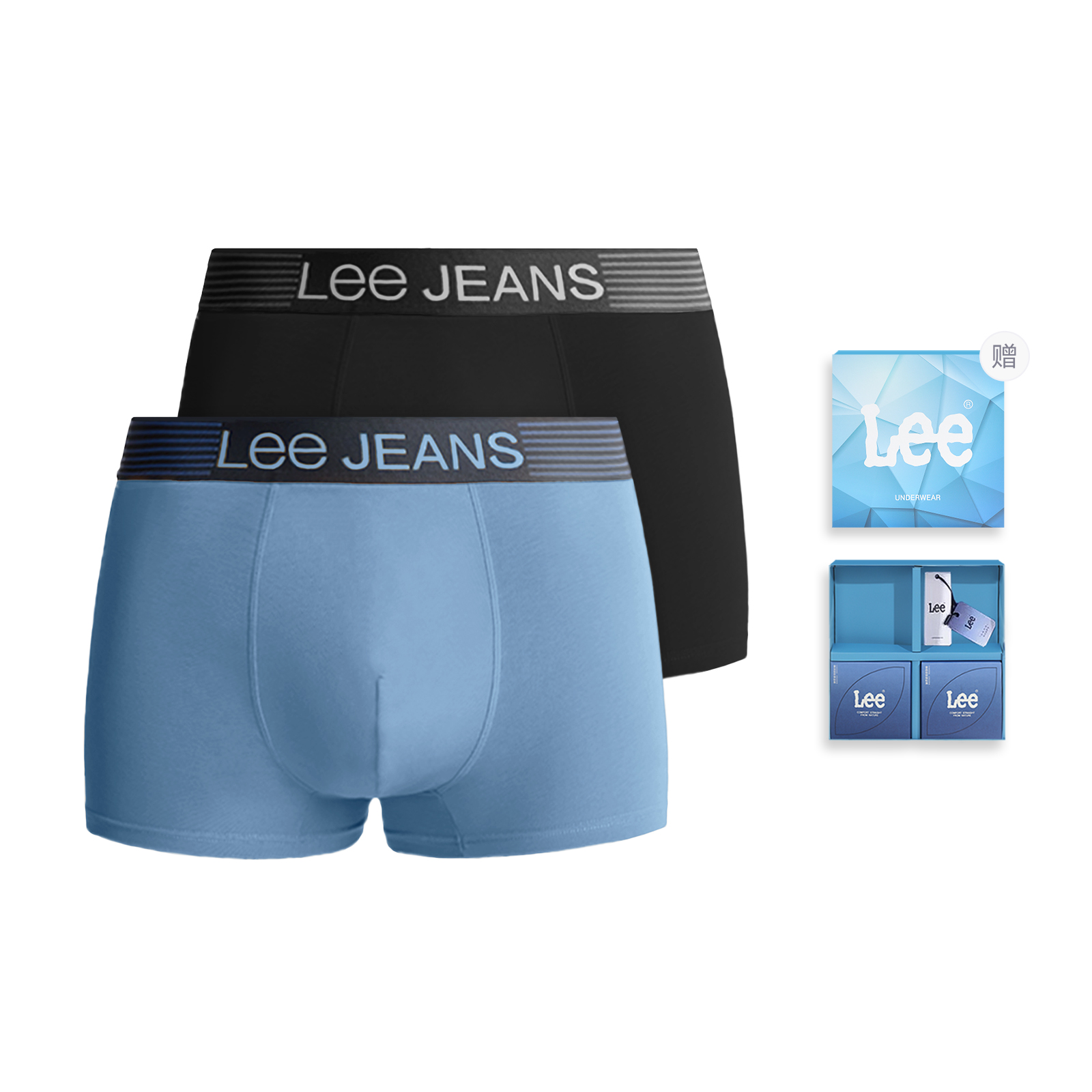 Lee Набор мужского нижнего белья Brilliant в подарочной коробке
Lee Набор мужского нижнего белья Brilliant в подарочной коробке