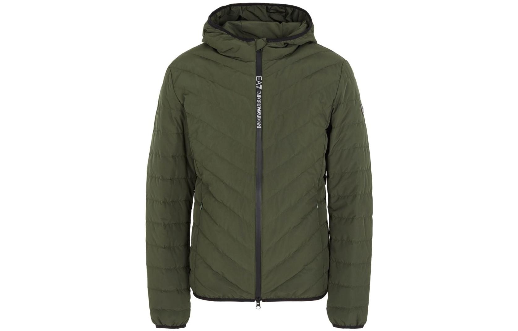 Куртка худи с выстежкой "елочка" EMPORIO ARMANI, темно-синий
Куртка худи с выстежкой "елочка" EMPORIO ARMANI, темно-синий