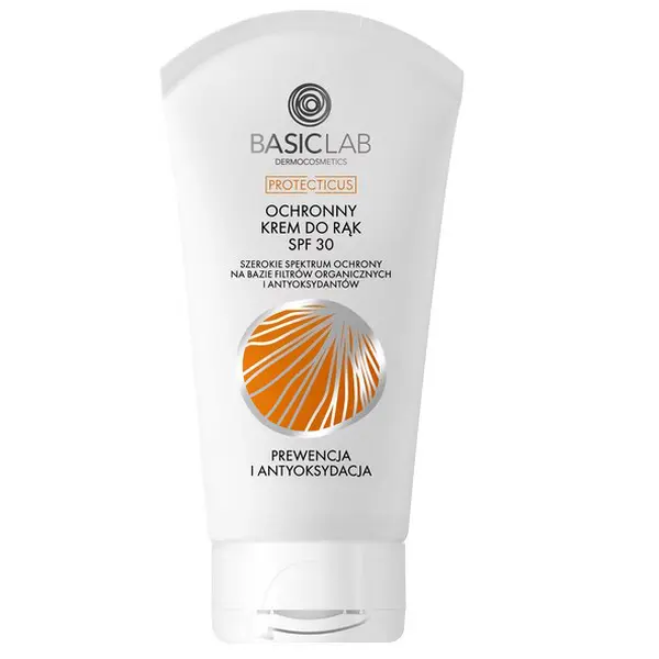 Защитный крем для рук с spf30, 50 мл Basiclab
Защитный крем для рук с spf30, 50 мл Basiclab