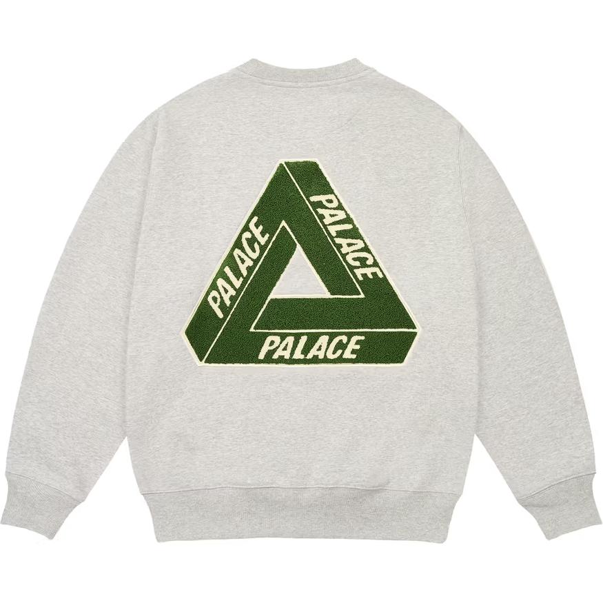 Chenille Tri Ferg Crew PALACE, серый
Chenille Tri Ferg Crew PALACE, серый
