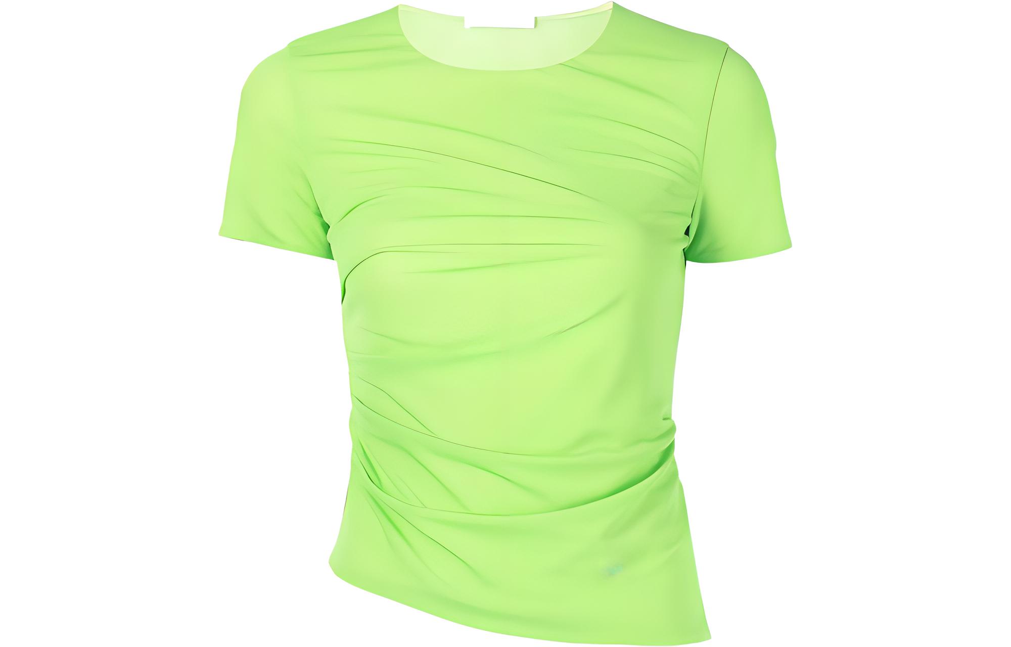 Футболка с защипами Helmut Lang, зеленый
Футболка с защипами Helmut Lang, зеленый