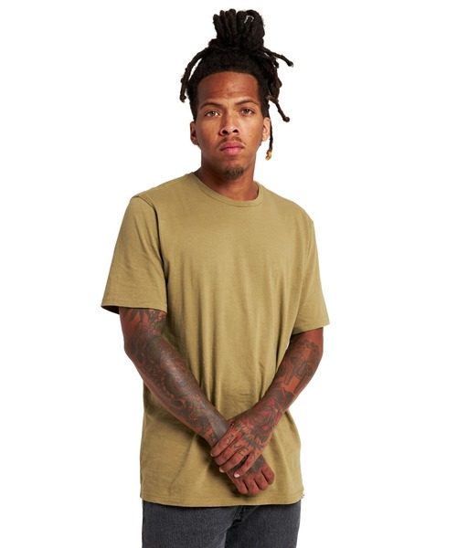 Футболка с коротким рукавом, однотонная, из органического хлопка BURTON, оливковый
Футболка с коротким рукавом, однотонная, из органического хлопка BURTON, оливковый