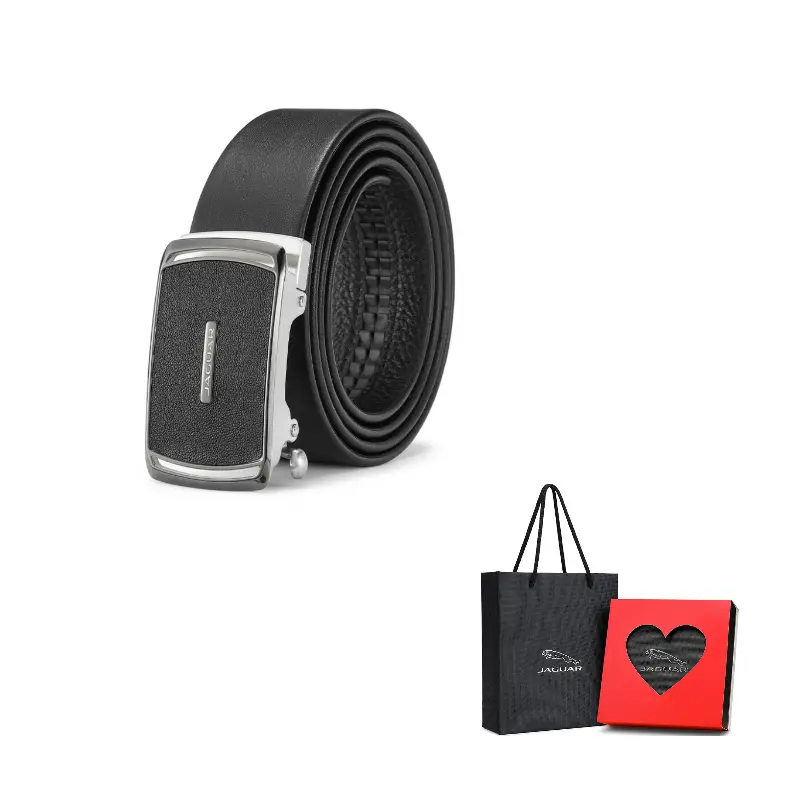 JAGUAR Мужской кожаный ремень из коровьей кожи черный шириной 3.4 см, Black
JAGUAR Мужской кожаный ремень из коровьей кожи черный шириной 3.4 см, Black