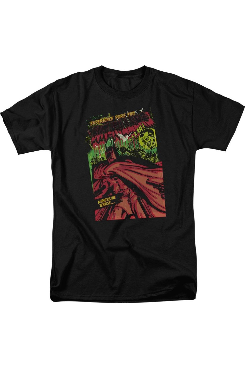 Футболка с коротким рукавом для взрослых Batman Bat Killers Gildan, черный
Футболка с коротким рукавом для взрослых Batman Bat Killers Gildan, черный