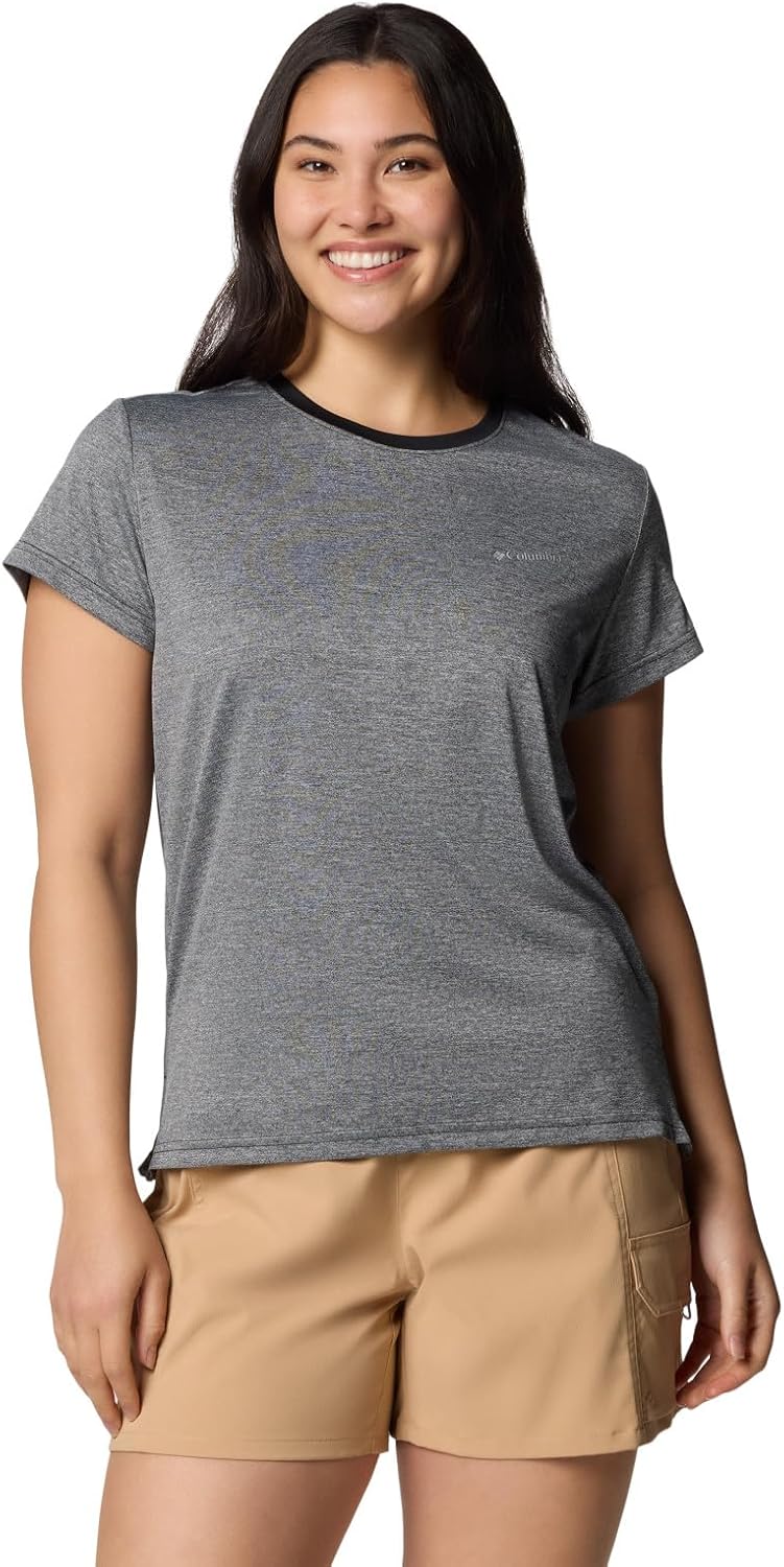 Columbia Women's Bluevista Hill футболка с коротким рукавом, Black Heather, Черный, Columbia Women's Bluevista Hill футболка с коротким рукавом, Black Heather
Columbia Women's Bluevista Hill футболка с коротким рукавом, Black Heather, Черный, Columbia Women's Bluevista Hill футболка с коротким рукавом, Black Heather