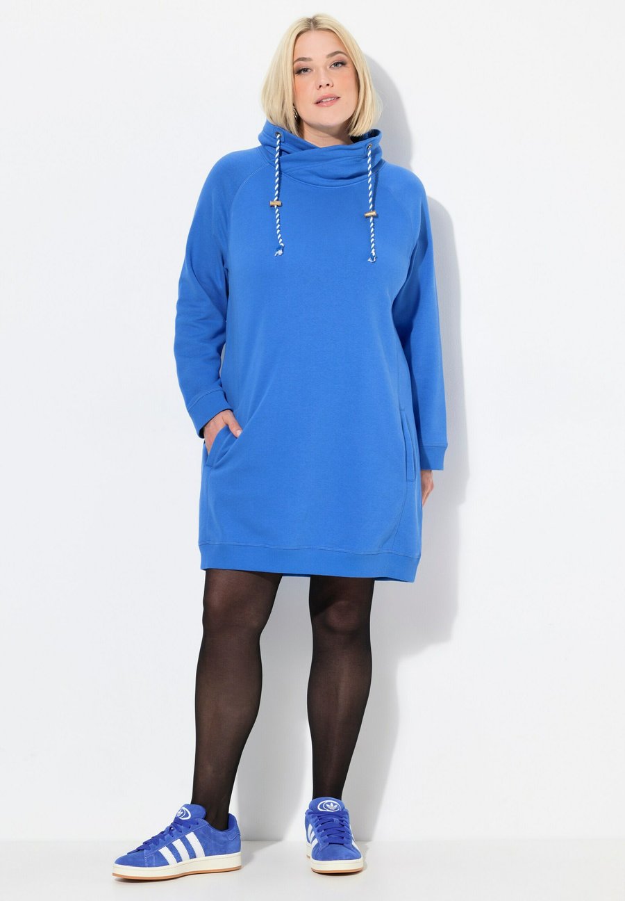 Платье Ulla Popken LANGARM TASCHEN, Peacock Blue/Blue
Платье Ulla Popken LANGARM TASCHEN, Peacock Blue/Blue