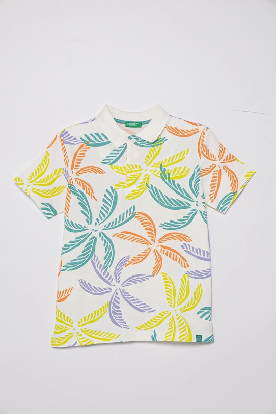 Хлопковая детская поло United Colors Of Benetton, белый
Хлопковая детская поло United Colors Of Benetton, белый