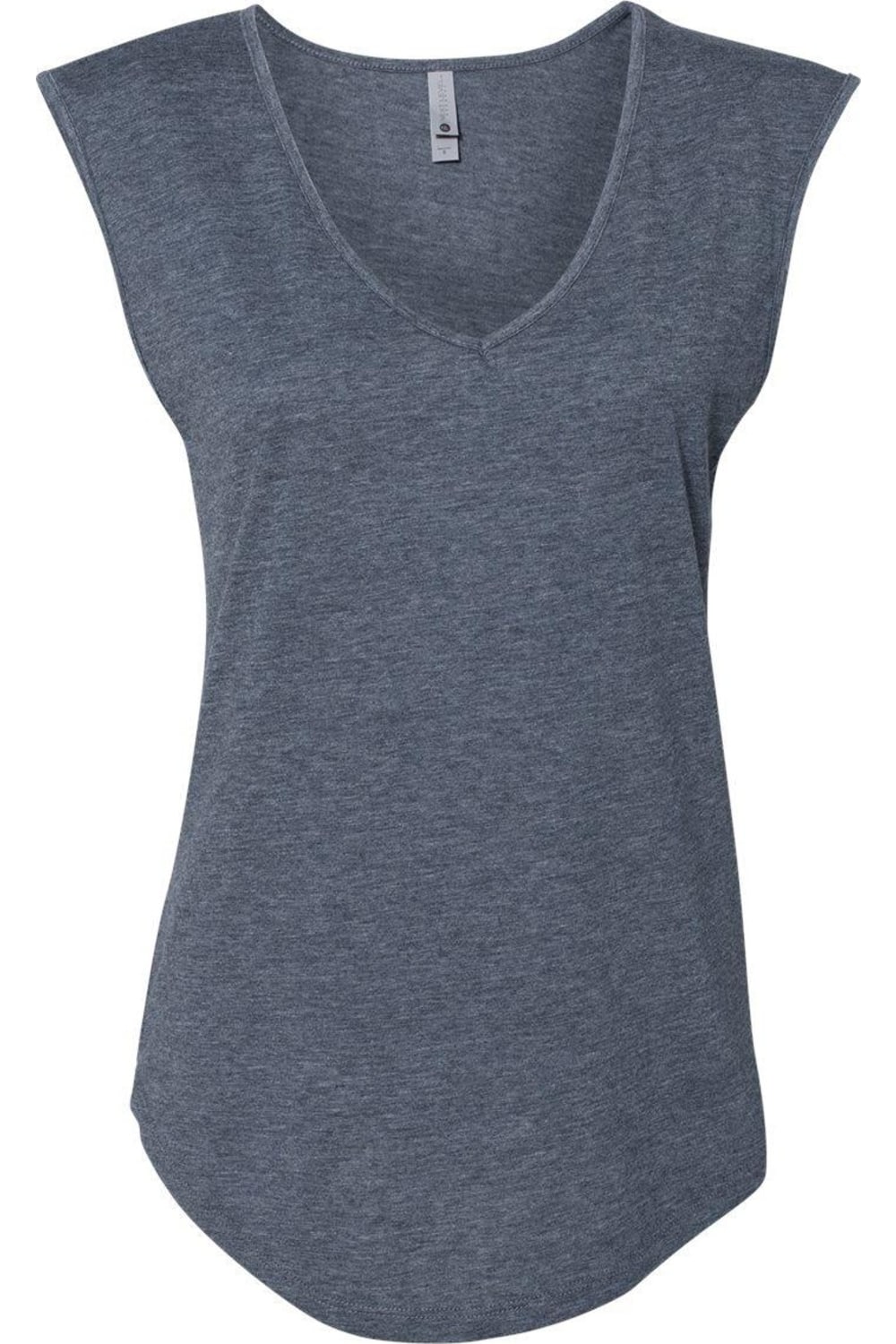 Женская фестивальная футболка без рукавов Next Level с глубоким V-образным вырезом, цвет antique denim
Женская фестивальная футболка без рукавов Next Level с глубоким V-образным вырезом, цвет antique denim