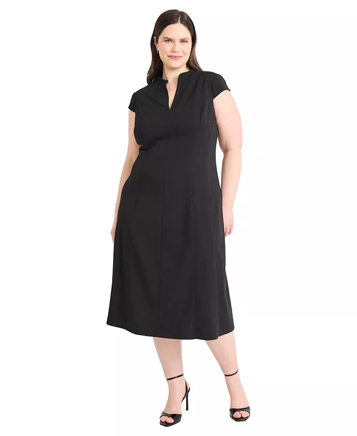 Платье А-силуэта больших размеров с короткими рукавами Maggy London
Платье А-силуэта больших размеров с короткими рукавами Maggy London