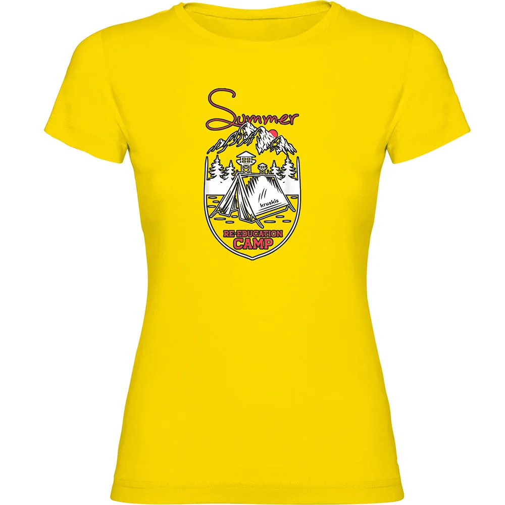 Футболка с коротким рукавом Kruskis Summer Reeducation Camp, желтый
Футболка с коротким рукавом Kruskis Summer Reeducation Camp, желтый