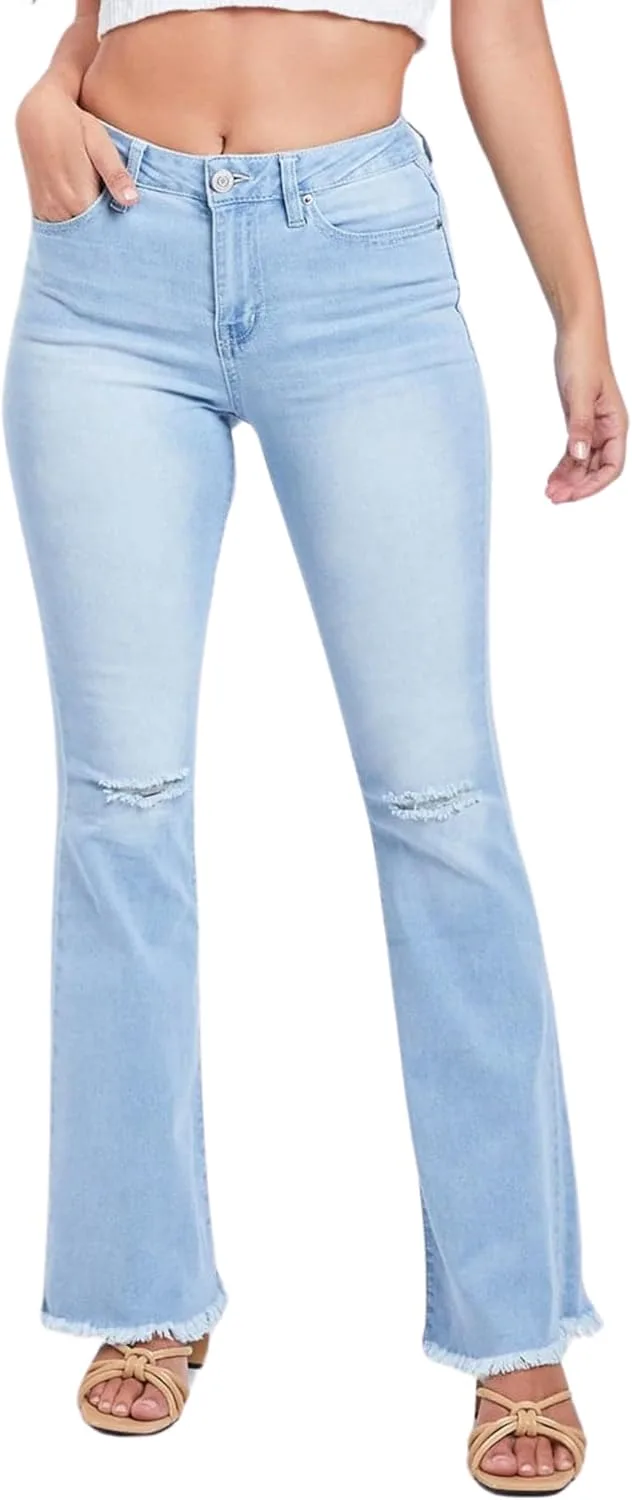 YMI Jeans Women's Essential Fray Hem Flare, P912940r
YMI Jeans Women's Essential Fray Hem Flare, P912940r