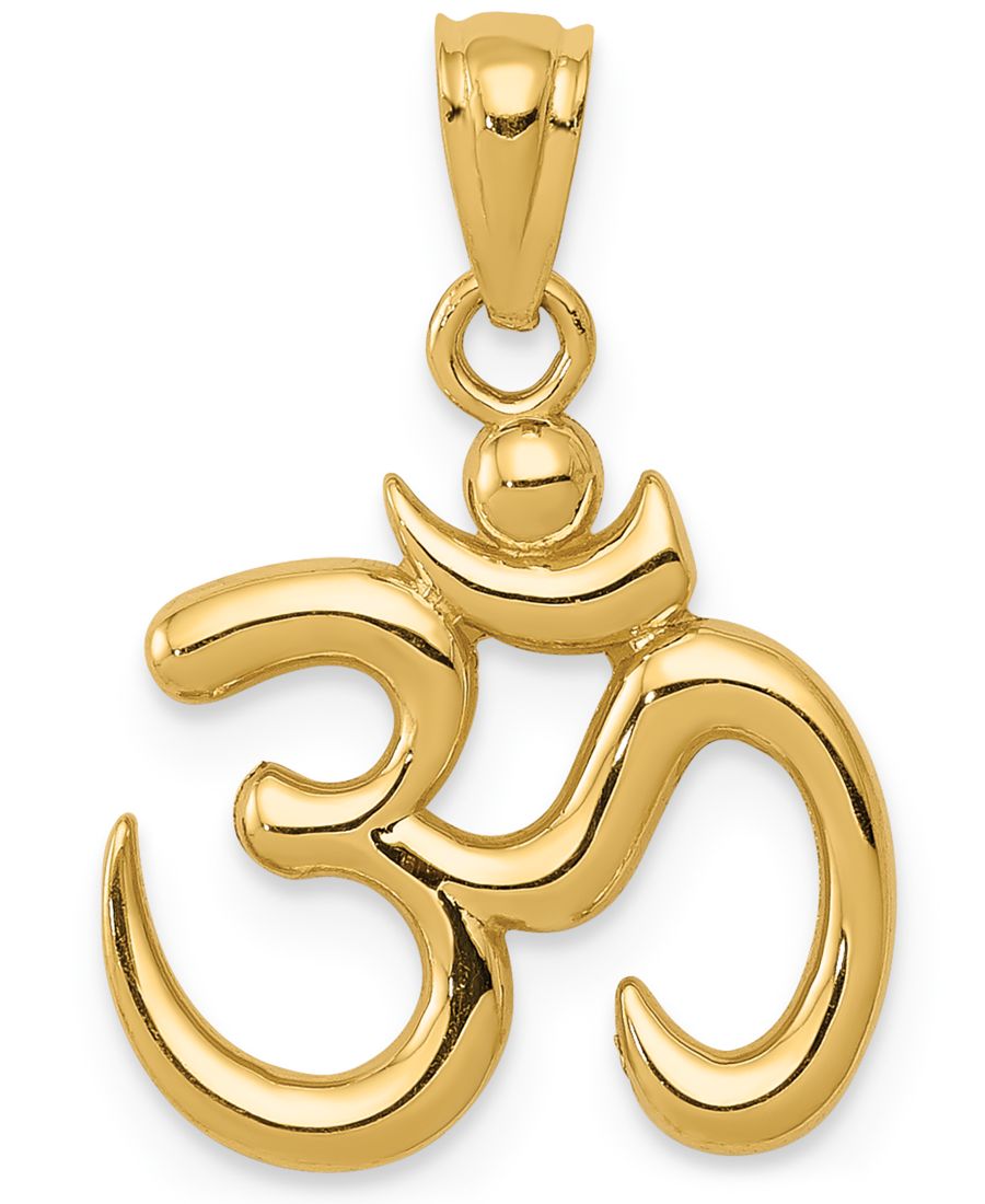 Кулон-подвеска в виде символа Ом из 14-каратного желтого золота Macy's, Yellow Gold
Кулон-подвеска в виде символа Ом из 14-каратного желтого золота Macy's, Yellow Gold