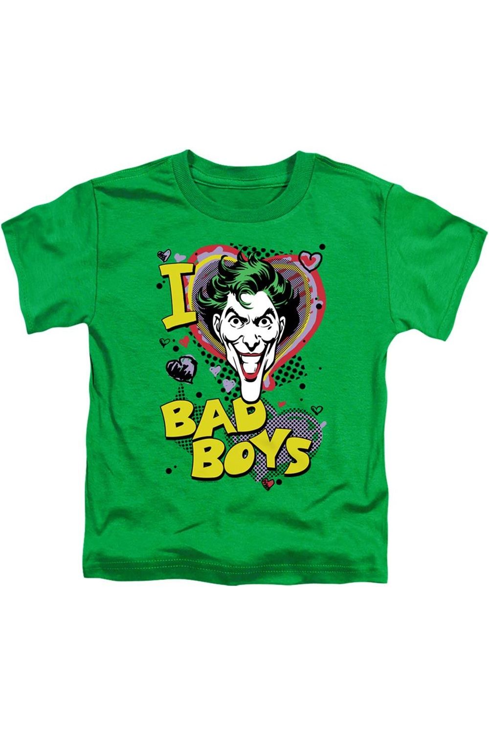 Детская футболка с коротким рукавом DC Comics "Я люблю плохих парней 2" Gildan, зеленый
Детская футболка с коротким рукавом DC Comics "Я люблю плохих парней 2" Gildan, зеленый