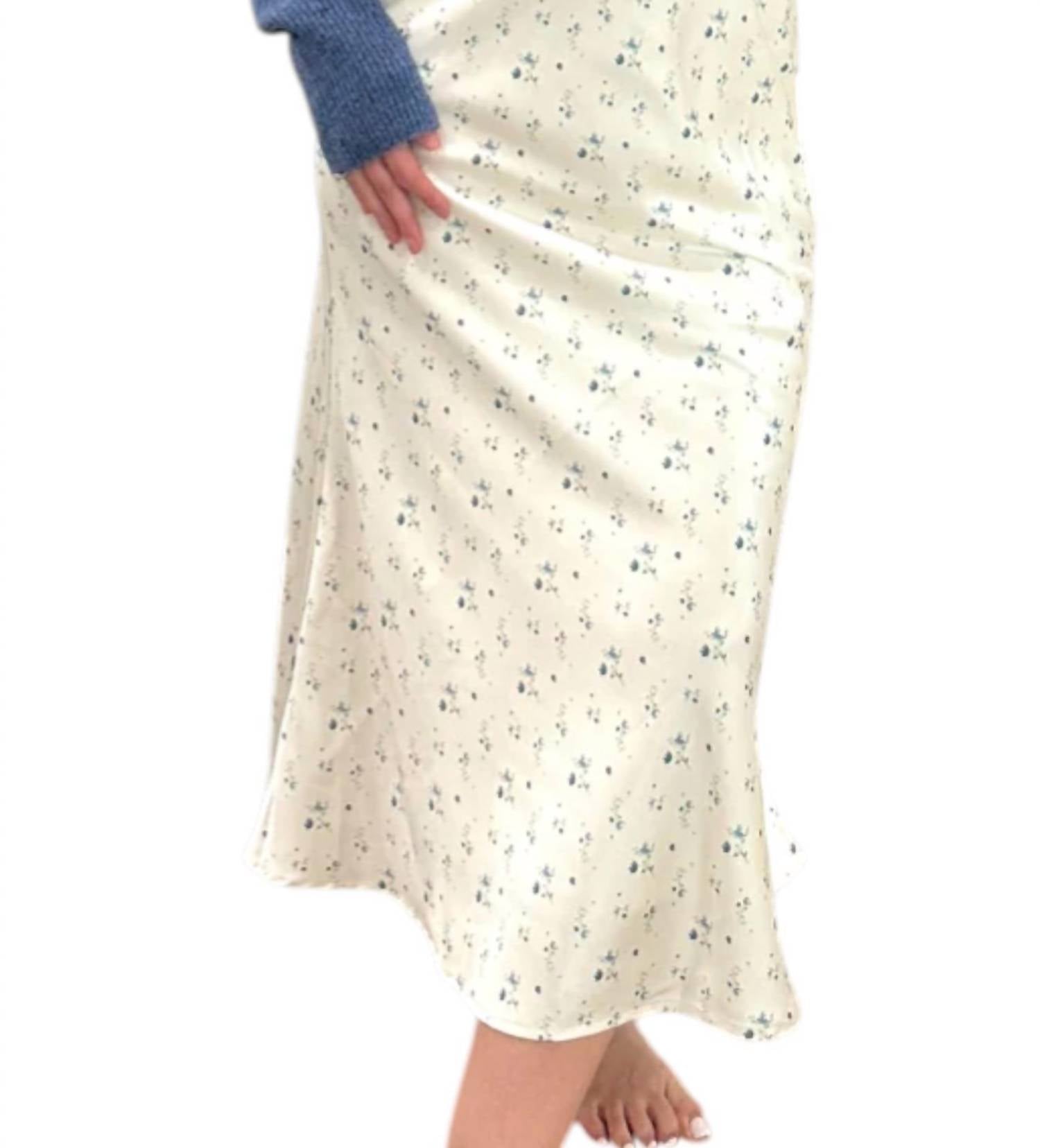 Шелковая юбка с цветочным принтом в кремовом цвете WISHLIST
Шелковая юбка с цветочным принтом в кремовом цвете WISHLIST