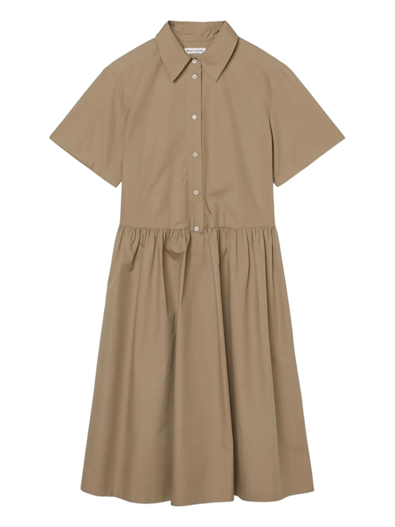 Платье-рубашка с присборенной талией Marc O'Polo, нейтральный 
Платье-рубашка с присборенной талией Marc O'Polo, нейтральный