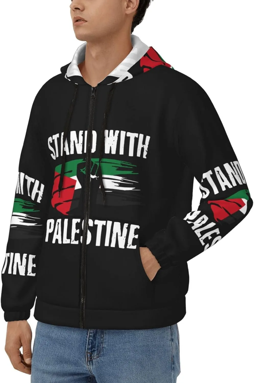 COIE худи с капюшоном и карманом I Stand With Palestine
COIE худи с капюшоном и карманом I Stand With Palestine